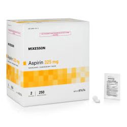 Aspirin 325mg Tablet UD 200/Box