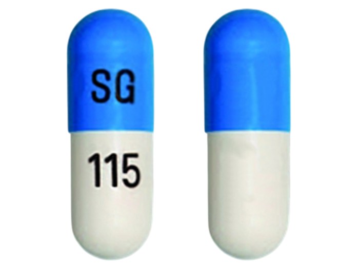 Fluoxetine HCl 40mg Capsules 500/bottle