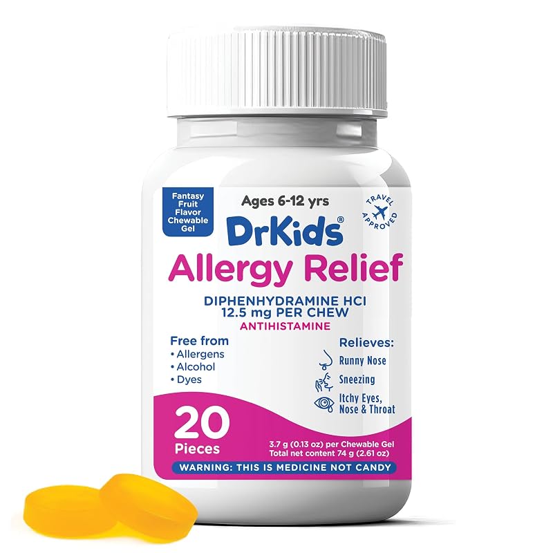 Children's Benadryl Dye-Free 4oz 1/Bottle