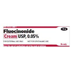 Fluocinonide 0.1% Cream 60gm 1/Tube