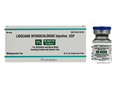 Lidocaine HCl (PF) 1% 10mg/mL 5mL 10/SDV