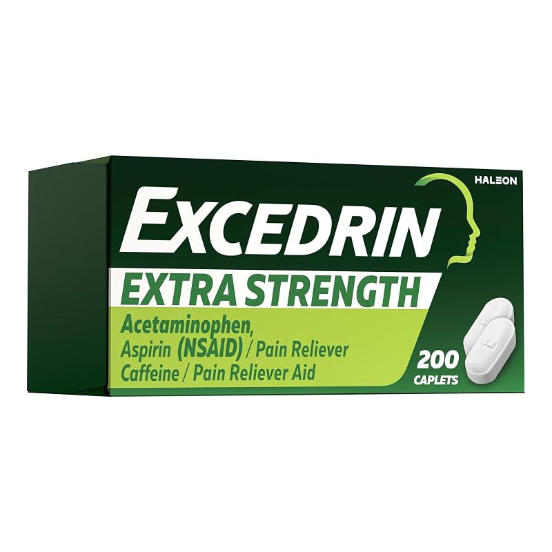 Pain Relief XS Excedrin Tab 100/Bottle