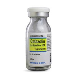 Cefazolin Sodium Powder 1gm/10mL 25/SDV