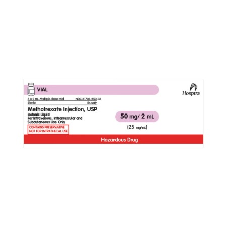 Methotrexate Sodium 25mg/mL 2mL 5/Vial