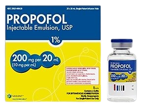 Diprivan IV Emulsion 10mg/mL 20mL (SF) 10/SDV (Propofol)