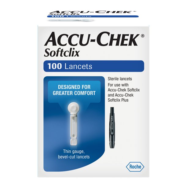 Accu-Check Softclix Lancets 100/Box