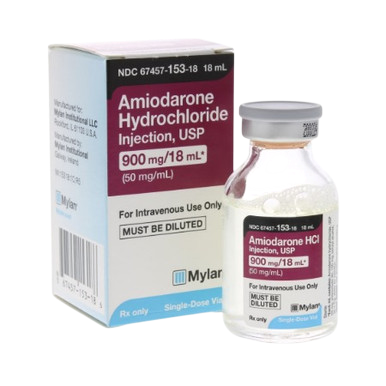 Amiodarone 50mg/mL 18mL 1/SDV