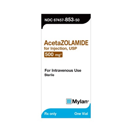 Acetazolamide Powder for Injection 500mg 1/Vial