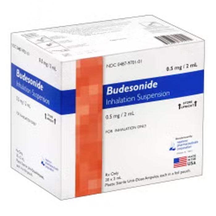 Budesonide 0.5mg/2ml Suspension Inhalation Nebulizer 30/box