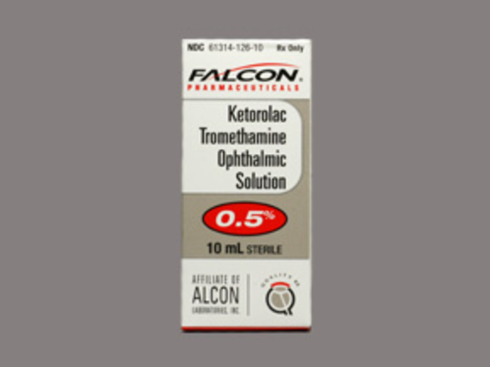 Ketorolac Tromethamine Ophthalmic Sol. 0.5% 10mL 1/Bottle