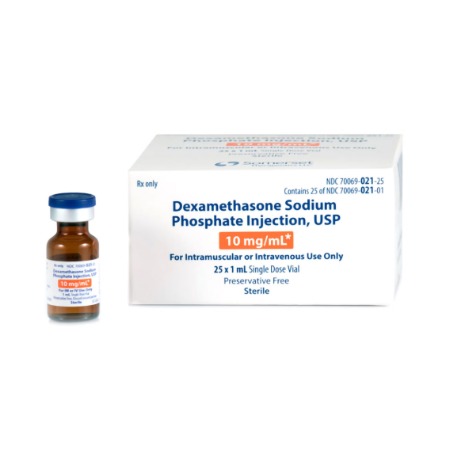 Dexamethasone Sodium Phosphate (PF) 10mg/mL 1mL 25/SDV