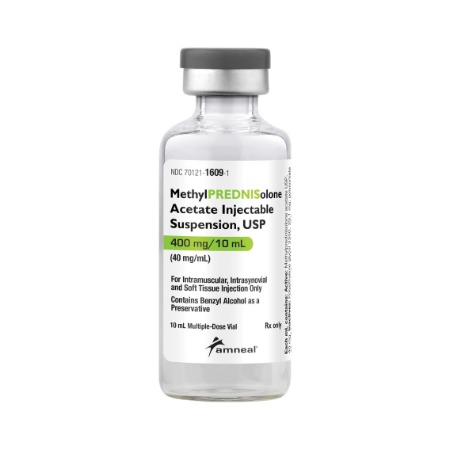 Methylprednisolone Acetate 40mg/mL 10mL 1/Vial (Depo-Medrol)