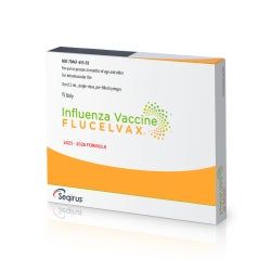 Flucelvax (Seqirus) 0.5ml prefilled syringes, No Antibiotics (PF) No Latex 10/bx (2024-25) (REF)