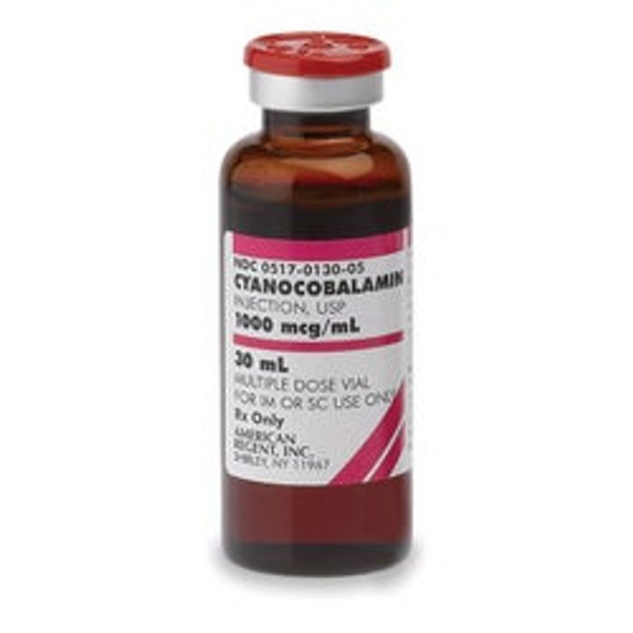 Cyanocobalamin 1000mcg/mL 1mL 25/MDV
