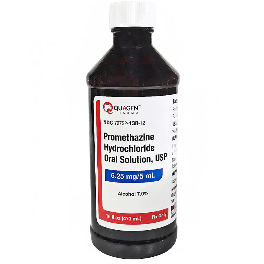 Promethazine Plain Syrup 1.25mg/mL 473mL 1/Bottle
