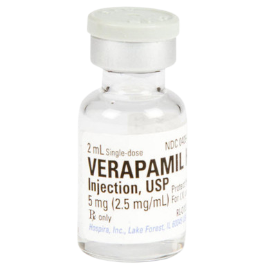 Verapamil HCl 10mg/mL 4mL 5/SDV