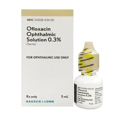 Ofloxacin Ophthalmic Solution 0.3% 5mL 1/Bottle