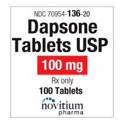 Dapsone 100mg Tab 100/Bottle