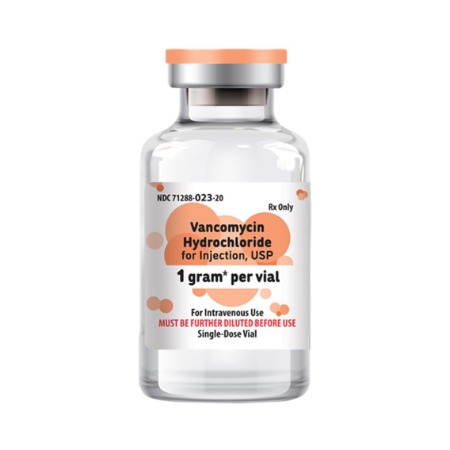 Vancomycin HCI 1gm (PF) Vial 10/Box