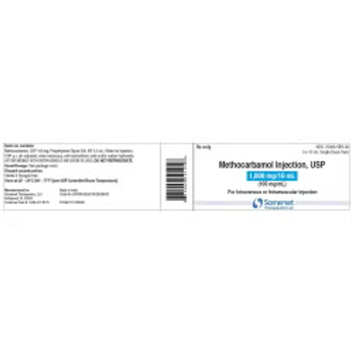 Methocarbamol 1000 MG 10mL 25/SDV
