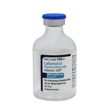 Labetalol HCl IV Solution 5mg/mL 40mL 1/MDV