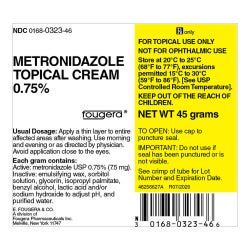 Metronidazole Topical Cream 0.75% 45gm 1/Tube
