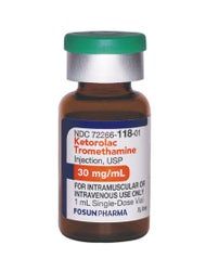 Ketorolac Tromethamine 30mg/mL (PF) 2mL 25/SDV