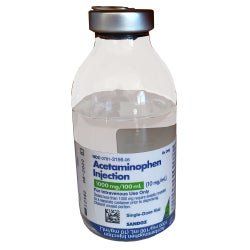 Acetaminophen Inj Bag (Ofirmev) 10mg/ml 100ml 1/bag