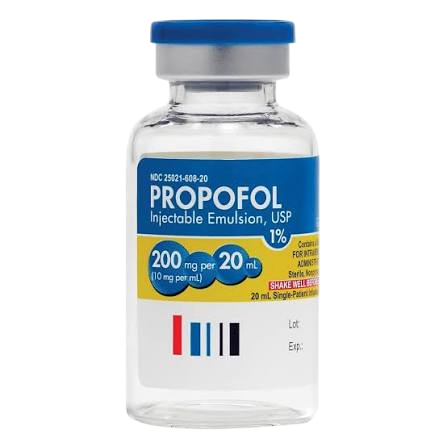 Propofol IV Emulsion 10mg/mL 20mL 25/SDV 4/Case