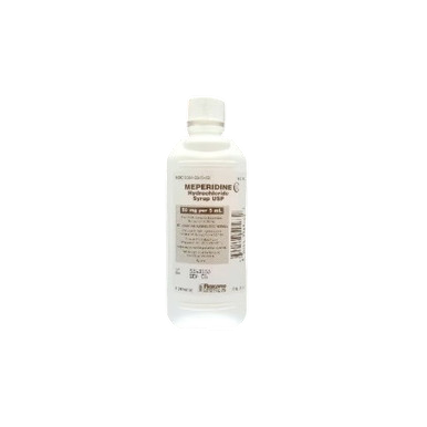 Meperidine 50mg/5mL 500mL Oral Syrup 1/Bottle