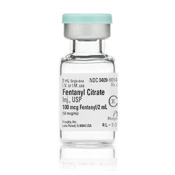 Fentanyl Citrate 0.05mg/mL 2mL 25/SDV-C2:00641-6027-25