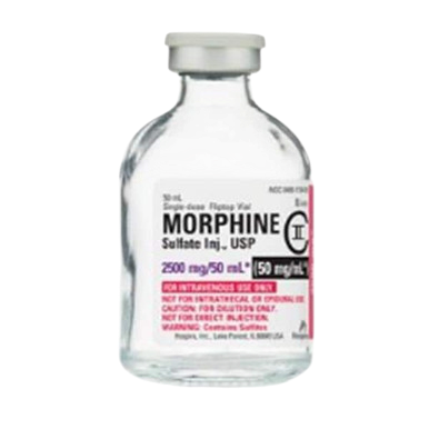Morphine Sulfate PF 30mg 30mL 10/Syringe