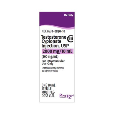 Testosterone Cypionate 200mg/mL 10mL1/MDV