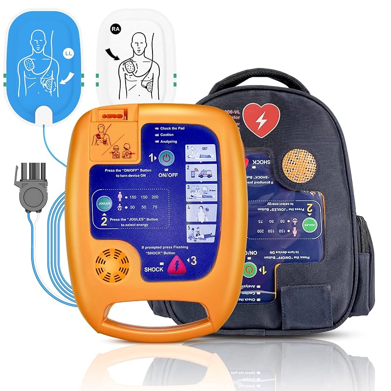 Defibrillator AED + ECG on AED LID 1/EA