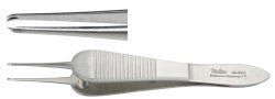 Sauer Suture Forceps 3-1/2" STR 1X2/Th On Oblique Angle-1/EA