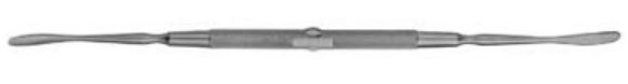 Freer Septum Elevator 7-1/2" DBL END Sharp/ Blunt 4.5MM Tips - 1/EA