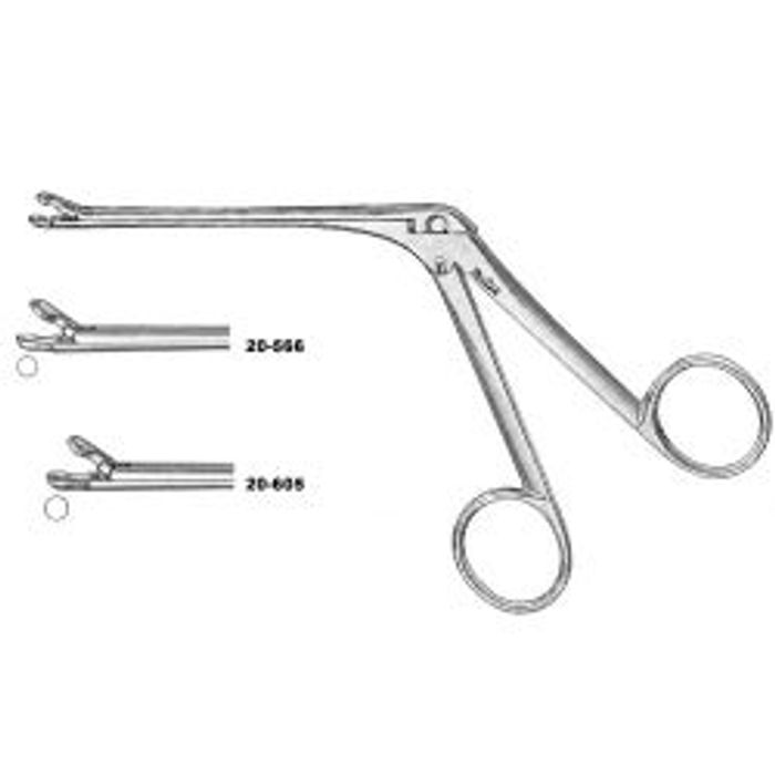 Nasal Biopsy Forceps 7" 70Â° UP Dia 2.5x5MM - 1/EA