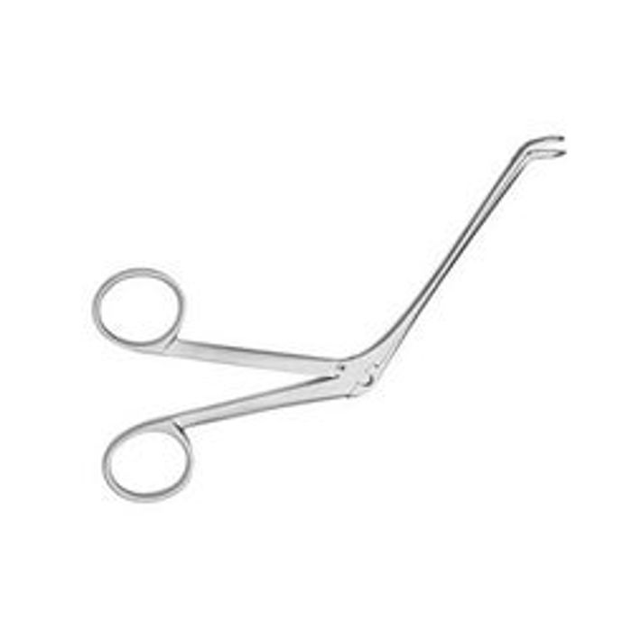 Blakesley Thru-cut Nasal Forceps 4-1/2" STR #00 2.5MM 7" Total Length - 1/EA