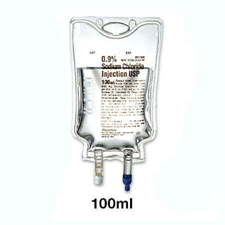 Sodium Chloride 0.9% IV Solution 100mL 1/Flex Cont
