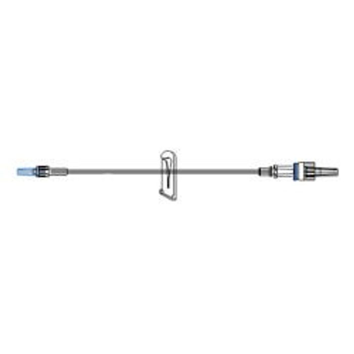 IV Extension Set Needle Free Port Standard Bore 8” Tubing Without Filter 100/Case