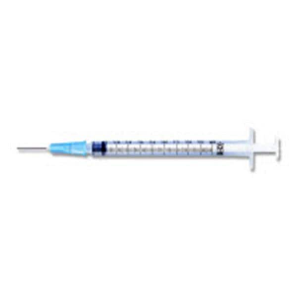 BD Standard Tuberculin Syringe with Needle PrecisionGlide 1mL 5/8” 25g NonSafety Thin Wall 100/Box
