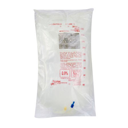 Sodium Chloride 0.9% Irrigation Solution 3000mL 4/Flex Bag (M:0012.2B7127.2)
