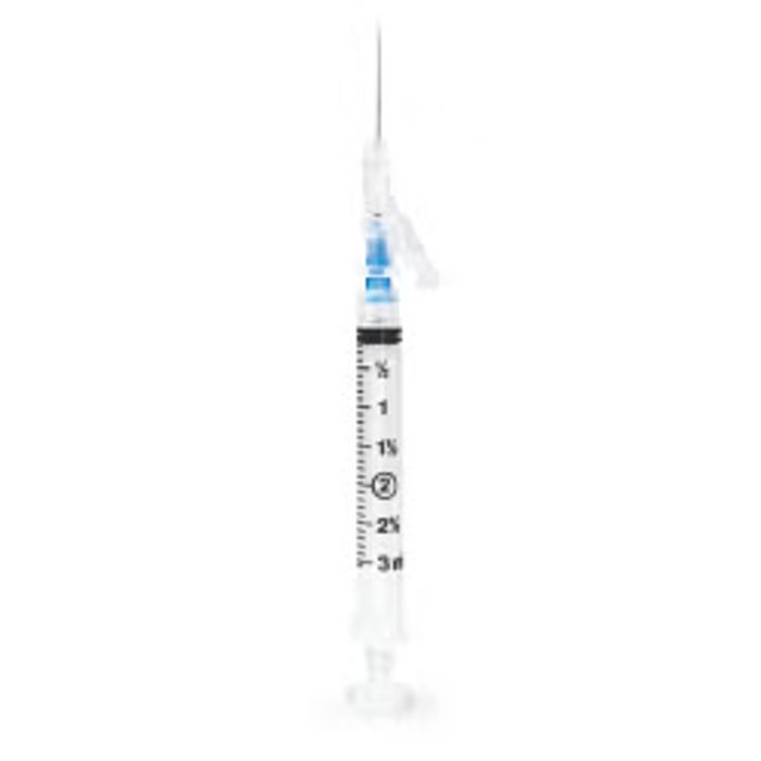 Standard Hypodermic Syringe w/Needle Precision Glide™ 10 mL 1-1/2” 21G NonSafety Thin Wall 100/Box