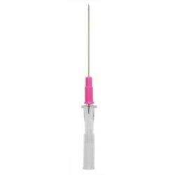 Peripheral IV Catheter Angiocath 18g 1.16" Straight Non Blood Control Non-Safety 50/Box