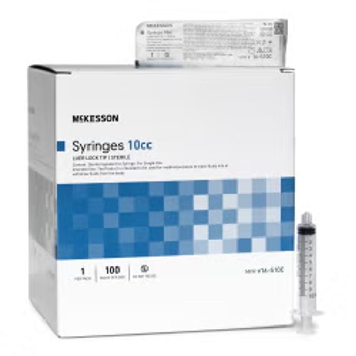 Luer Lock Tip Syringe, 60 mL 20/Box