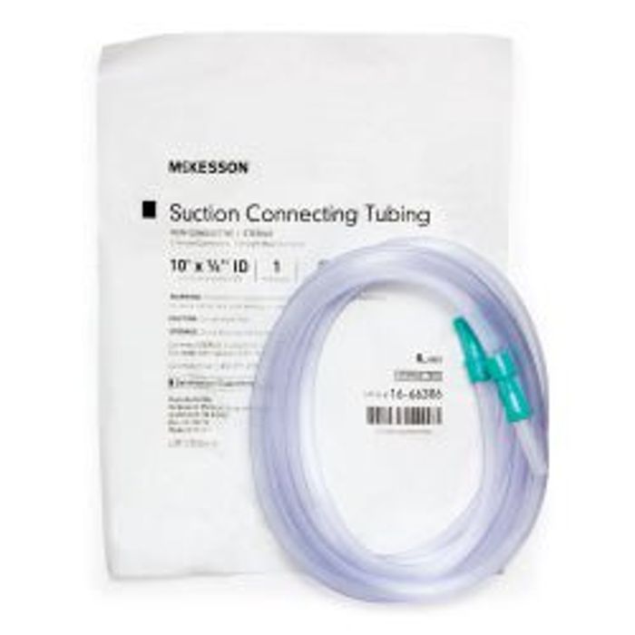 Suction Tubing 3/16" x 10' Male Connector 50/Case