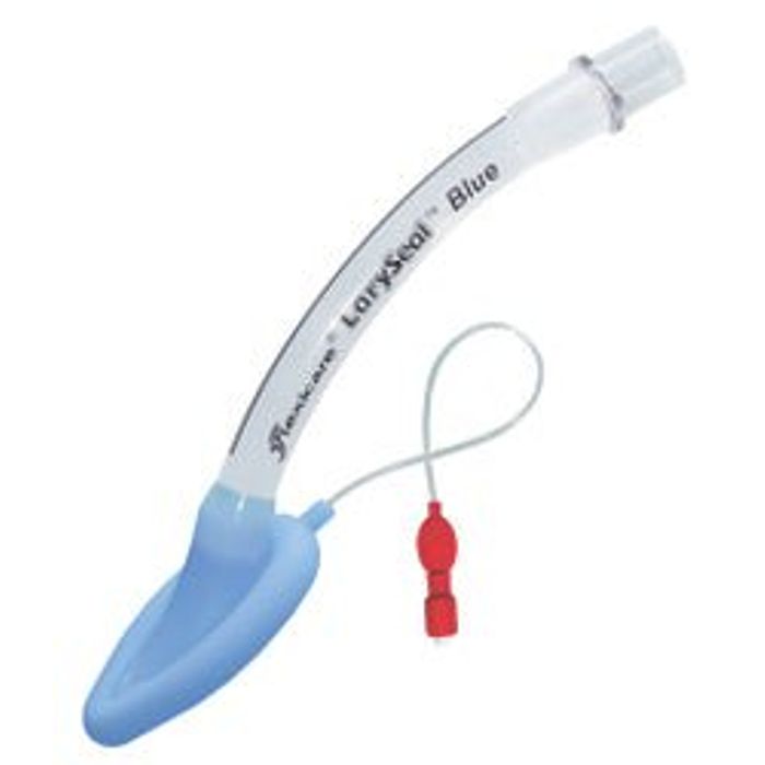 Curved Laryngeal Mask LarySeal Blue Size 3 20 mL Cuff Silicone SPU Sterile 1/Each
