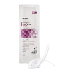 Laryngeal Mask Clear Adult Size 4 PVC 1/ea