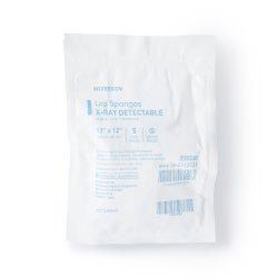 Surgical Laparotomy Sponge X-Ray Detectable Cotton 12X12" 5 Count Soft Pack Sterile 40/Case