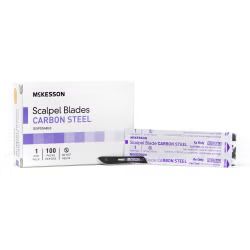 Surgical Blade Carbon Steel No. 10 Sterile 100/Box